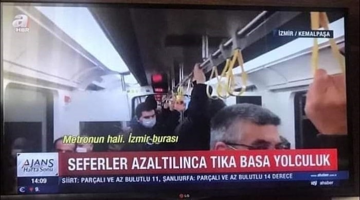 A Haber Metro Olmayan İlçe Hakkında 'Tıka Basa Yolculuk' Haberi Yaptı: 'Demek Bir de Metromuz Olsa, İşte Bitti'