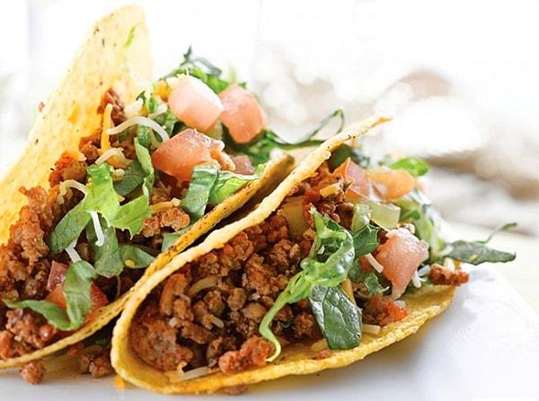 11. Kıymalı Bol Baharatlı Taco Tarifi: