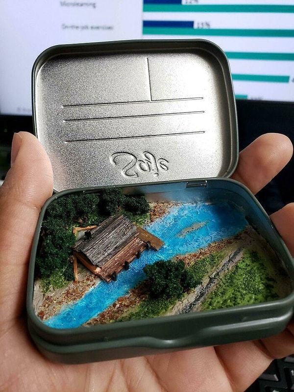 11. "Обожаю миниатюры с детства, только теперь я создаю их сам".