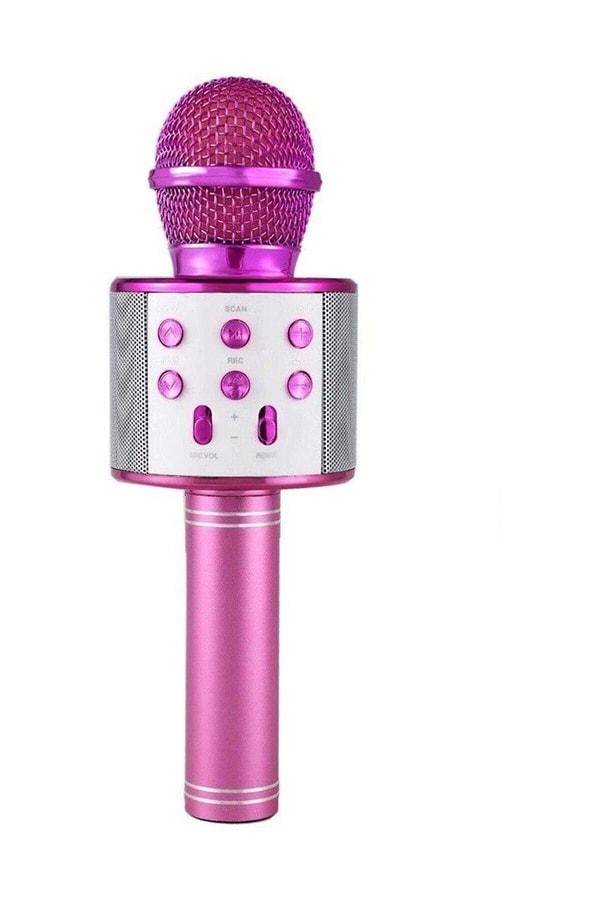 9. Son zamanlarda hayatımıza giren bu karaoke mikrofon da baya eğlenceli.