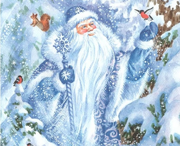 2. Все знают, что у Деда Мороза есть внучка - Снегурочка. А кого он взял в супруги?