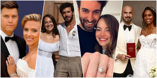 Pandemi Yılında Bile Ünlülerden Evlenen Evlenene! İşte 2020'de Dünyaevine Giren 26 Aşık Çift