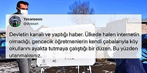 Köydeki Çocukların Eğitime Erişememesini İmkansızlık Değil de Fedakarlık Olarak Gösteren TRT Tepkilerin Odağında