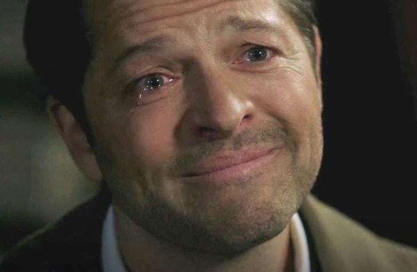 5. Supernatural'da Castiel'in Dean'i kurtarmak için kendini feda ettiği sahnede gözleri dolmayan var mıdır acaba?