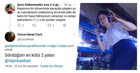 Sanayide Çalıştığına İnanmayan Erkeğin Yaptığı Cinsiyetçi Yoruma Yüzyılın Ayarıyla Cevap Veren Kız