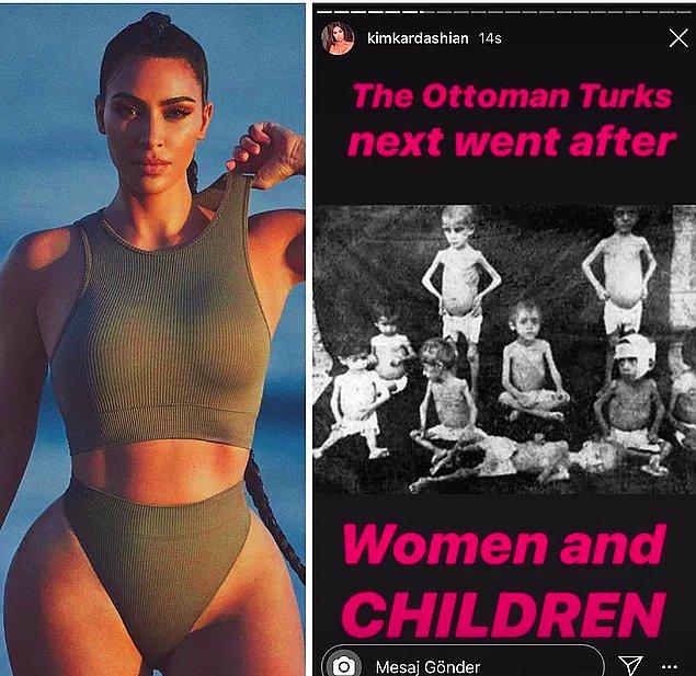36. Kim Kardashian West'in 'sözde Ermeni Soykırımı' paylaşımları herkesin tepkisini çekmişti.
