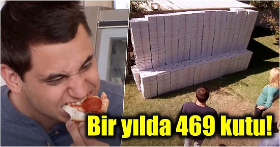 Günün Her Öğününü Sadece Pizza Yiyerek Geçiren Adamın Bağımlılık Hikayesini Duyunca Şok Olacaksınız!