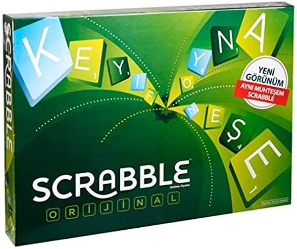 12. Okuma yazma bilen çocuklarınızla oynayabileceğiniz en keyifli oyunlardan biri de Scrabble.