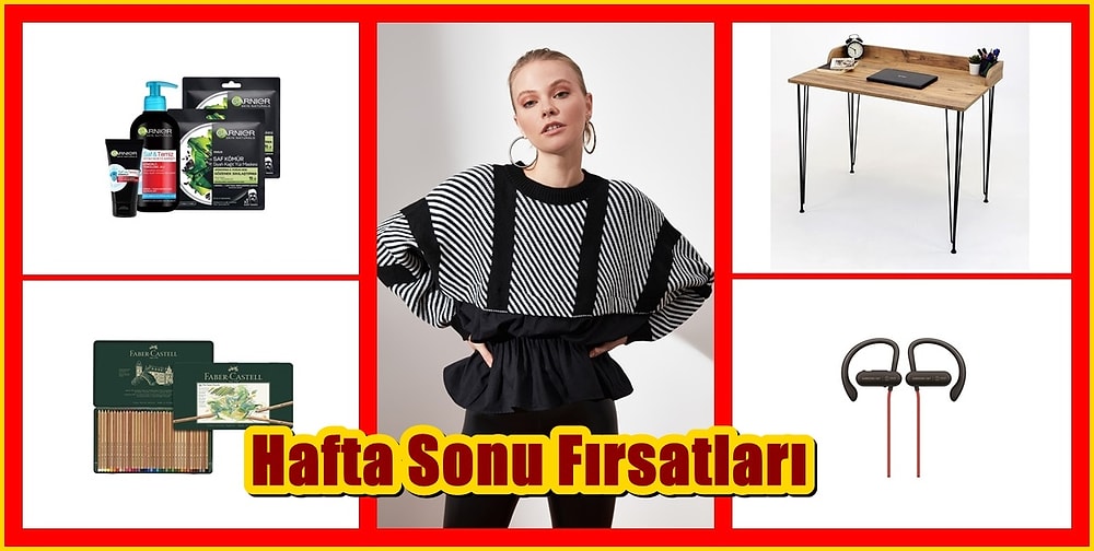 Bu Hafta Sonu Nelerde İndirim Var? Hafta Sonuna Özel Fiyatlarıyla Kaçırmamanız Gereken 21 Ürün