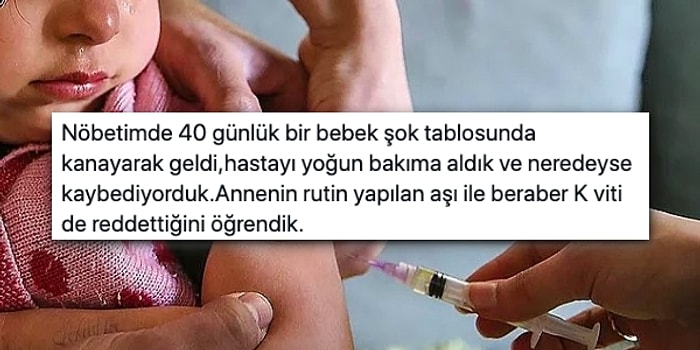 40 Günlük Bebeğini 'Aşı Karşıtlığı' Zihniyeti Yüzünden Neredeyse Ölüme Terk Eden Anne
