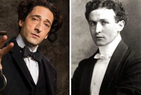 18. Adrien Brody, Harry Houdini rolünde.