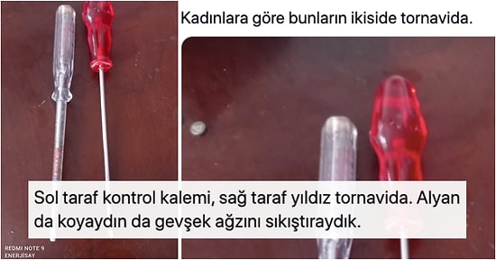 Tornavida Kullanmanın Erkek Cinsine Mahsus Bir Şey Olduğunu Düşünen Cinsiyetçi Bireye Gelen Kapak Niteliğinde Cevaplar