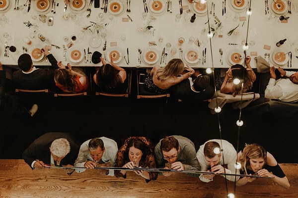 12. Гости на свадьбе в Канаде