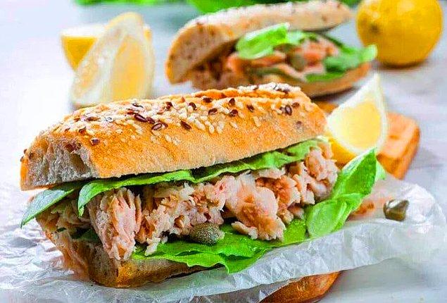 9. Tuna sandwich