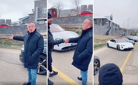 Ali Ağaoğlu'nun 2 Milyon TL'lik Porsche Taycan İçin Pazarlık Yaptığı Bir Garip Video