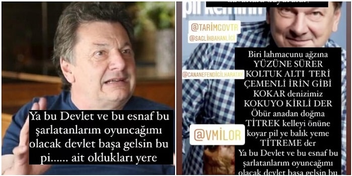 Vedat Milor Kendisine Rahatsızlığı Üzerinden Hakaret Eden Restoran Sahibinin Paylaşımına Çok Şık Cevap Verdi