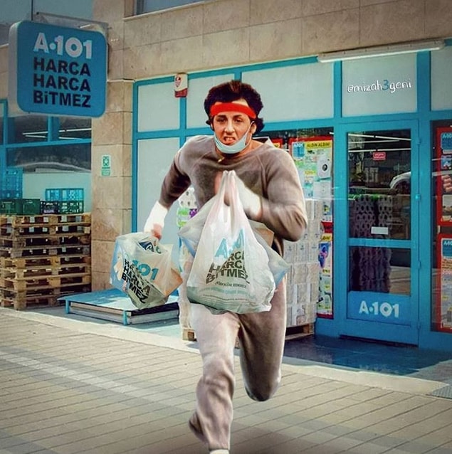 5. Yasağa dakikalar kala.