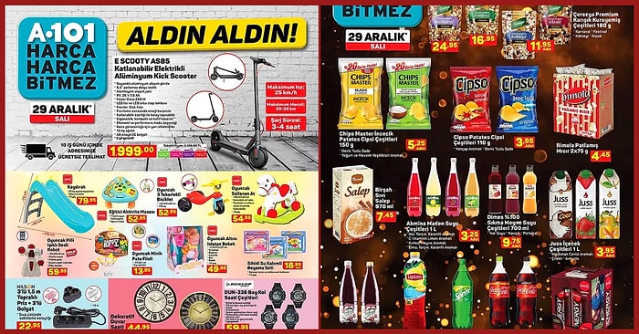 A101 28 Aralık-3 Ocak İndirim Günleri Başladı: A101 İndirim Ürünlerinde Bu Hafta Neler Var ?