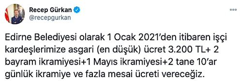 CHP'li Belediyeler Kendi Asgari Ücretlerini Açıklamaya Devam Ediyor: En Düşük Ücret 3100 Lira