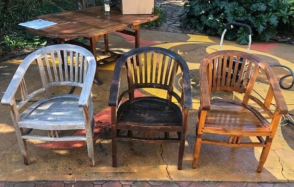 8. "Пошаговая глубокая чистка наших садовых кресел - это истинное удовольствие!"