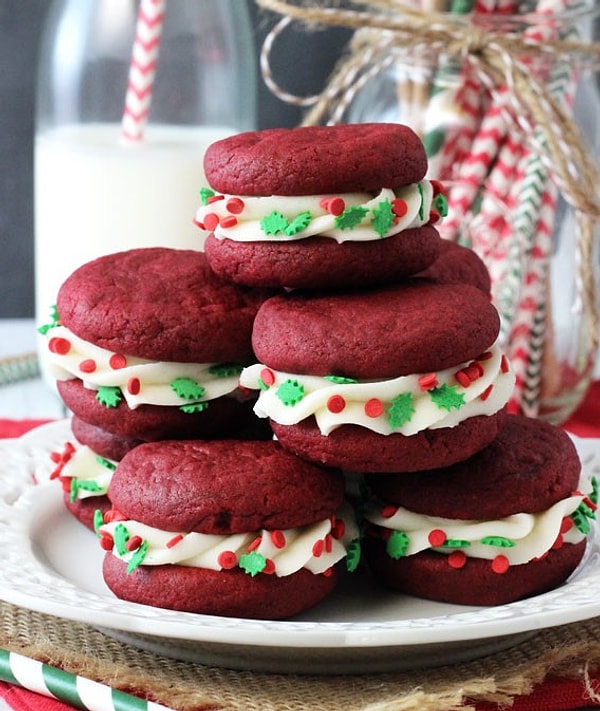 1. Red Velvet Cookie Tarifi: