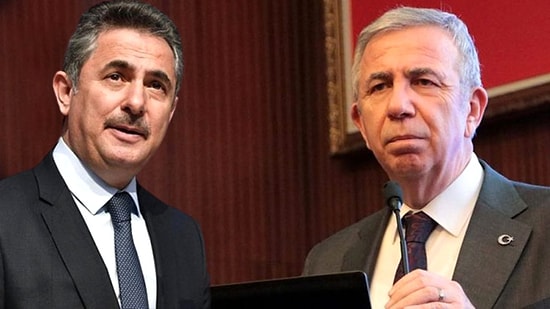 Mansur Yavaş'ın 'Masaya Çıkıp Tepinin İsterseniz' Lafından Sonra AKP İlçe Teşkilatı'nın Atatürk Portresini Aşağı Çektiği İddia Edildi