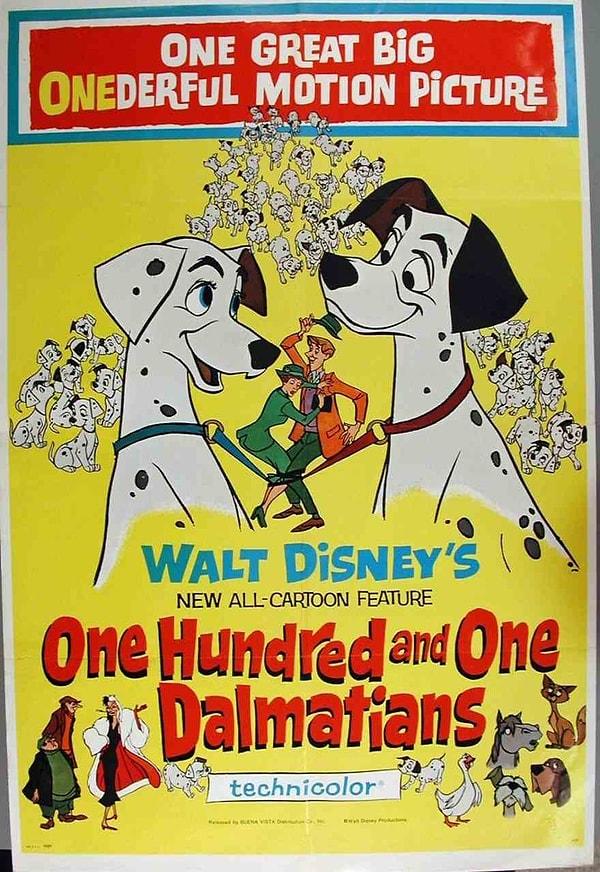 15. One Hundred and One Dalmatians - 101 Dalmaçyalı (1961)