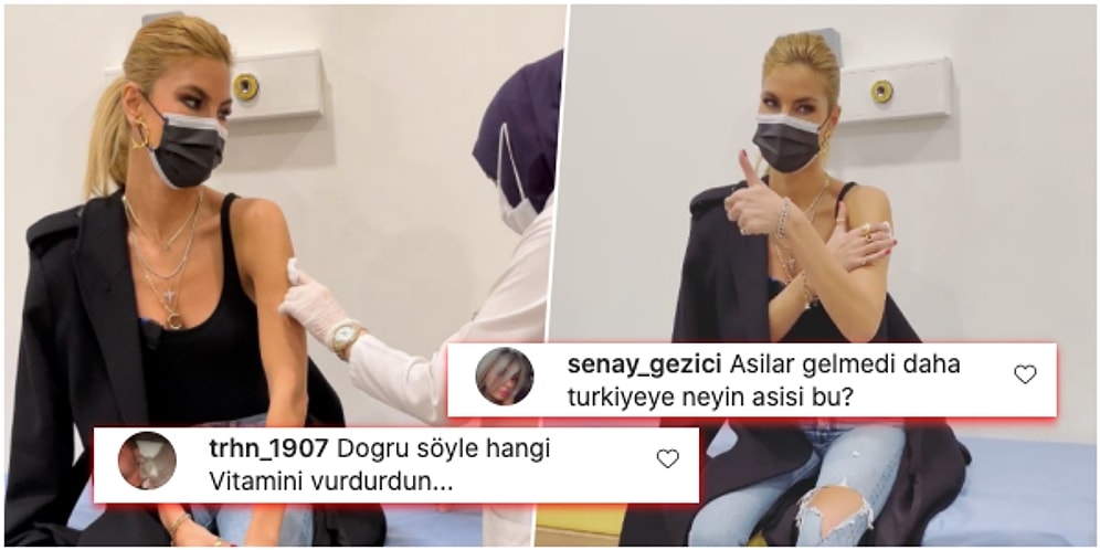 Sonunda İsyan Etti! Gönüllü Olarak Çin Aşısı Yaptıran Çağla Şıkel'e Gelen Akılalmaz Yorumlar