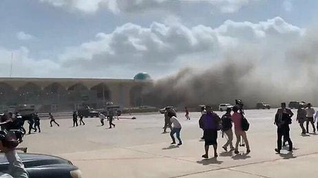 Yemen'de Havaalanında Patlama Meydana Geldi: Ölü ve Yaralılar Var