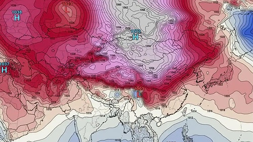 Dünya Rekoru Olabilir: Moğolistan'da 1094,3 Milibar Hava Basıncı