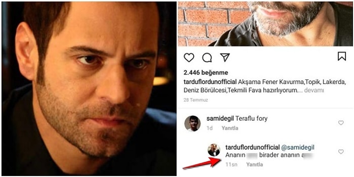 Tardu Flordun İsmiyle Dalga Geçen Takipçisine Instagram Üzerinden Küfür Etti