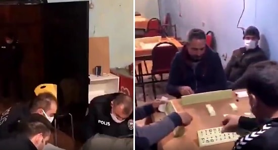 Polisin Baskını Sonrasında Ceza Sırası Kendilerine Gelene Kadar Okey Oynamaya Devam Eden Yurdum İnsanları