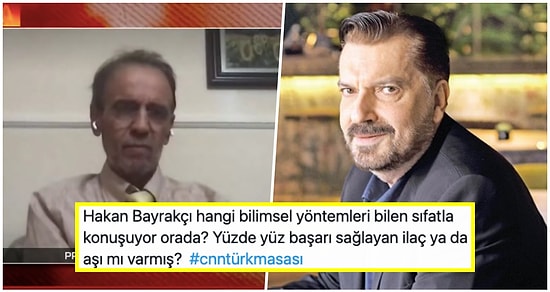 Hakan Bayrakçı CNN Türk'teki Programda Kovid-19'u 30 Saniyede İyileştiren İlaç Bulunduğunu İddia Etti!