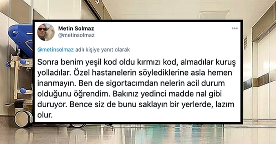 Haklarımızı Bilelim! Acil Servise Hangi Durumlarda Gidersek Özel Hastaneler Ücret Almaz?