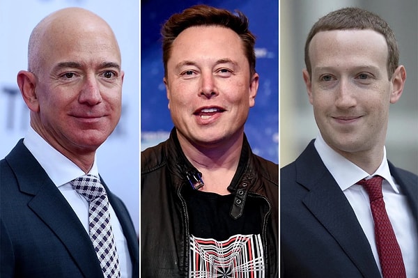 Bezos ile Musk toplam 217 milyar dolar kazandı