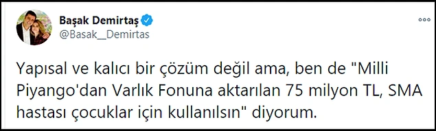 Sosyal Medyadan Çağrı: Varlık Fonu'na Aktarılan Milli Piyango İkramiyesi SMA Hastası Çocuklar İçin Kullanılsın