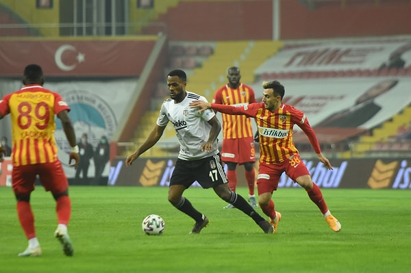 Süper Lig'in 16. haftasında Kayserispor ile Beşiktaş karşı karşıya geldi.