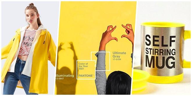 Pantone'nin 2021 İçin Seçtiği 'Illuminating' ve 'Ultimate Gray' Renklerini Hayatınıza Dahil Edecek 21 Ürün