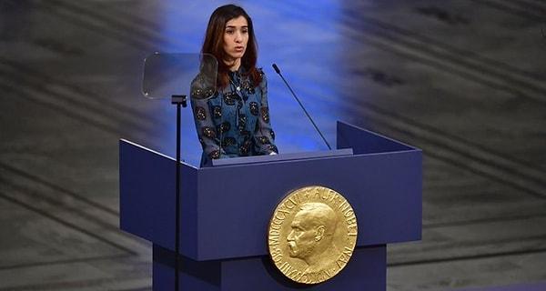 3. 2018 yılında Nadia Murad, Irak'tan Nobel Ödülü kazanan ilk kişidir.
