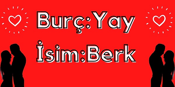 İşte kaderindeki kişinin burcu ve ismi;