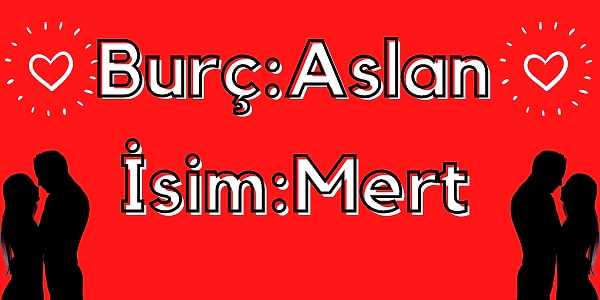 İşte kaderindeki kişinin burcu ve ismi;