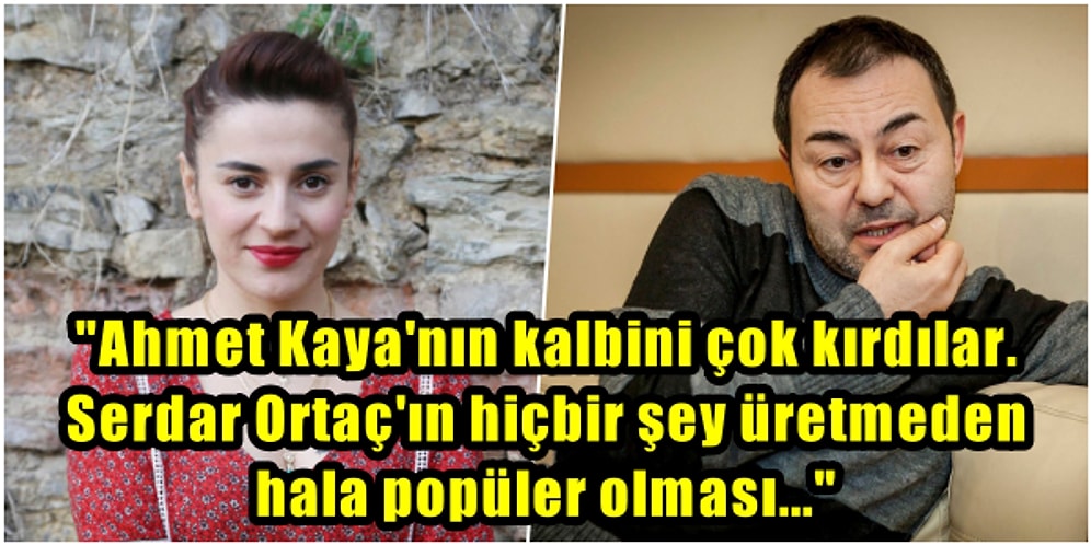Serdar Ortaç'ın Ekranlarda Olmaması Gerektiğini Söyleyen Ceylan Ertem Yaptığı Çıkışla Yeni Bir Polemik Yarattı