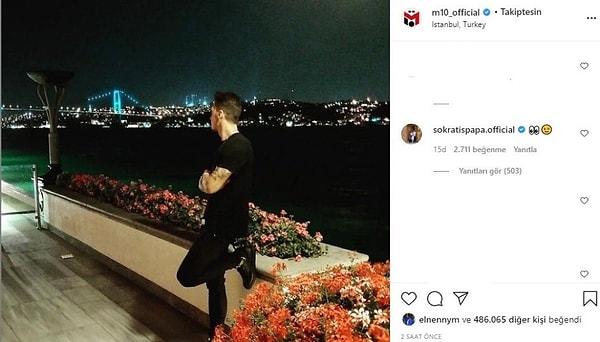 İstanbul'dan eski bir fotoğrafını paylaşan yıldız futbolcunun bu paylaşımının ardından transfer iddiaları yeniden alevlendi.