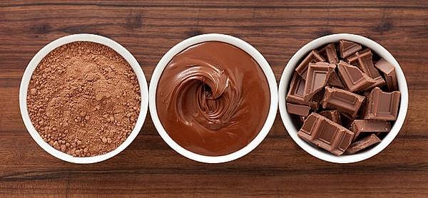 Fındık kremalı sıcak çikolata için gerekli malzemeler