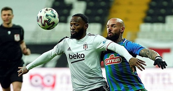 Beşiktaş, Süper Lig'in 17. haftasında Çaykur Rizespor'u konuk etti.