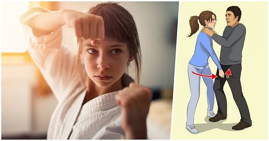 Türkiye'de Yaşayan Her Kadının Kendini Korumak için Maalesef Bilmesi Gereken 8 Öz Savunma Hareketi