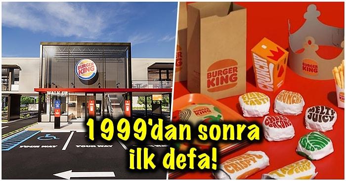 Burger King 20 Yıl Aradan Sonra Herkesin Aklına Kazınan Logosunu Değiştirmeye Karar Verdi!