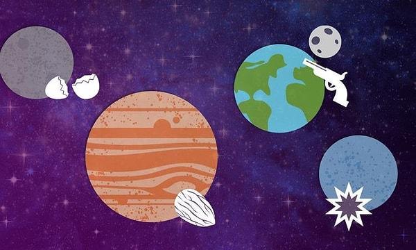 11. Atmosferik bileşimlerine göre diğer gezegenlerin nasıl koktuğuna dair bilgi edinebiliyoruz. Örneğin: Venüs ve Mars çürük yumurta kokarken, Uranüs kokusuzdur.