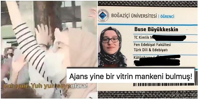 Başörtülü Öğrenciye "Vitrin Mankeni" Diyen Mehmet Ardıç'a Boğaziçili Buse'den Kapak Gibi Cevap