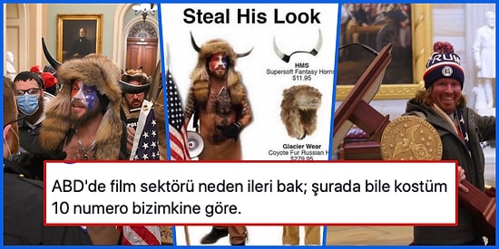 Kongre Binasına Baskın Düzenleyen Amerikalı Eylemcinin Çok Konuşulan Stilini Mercek Altına Alıyoruz!